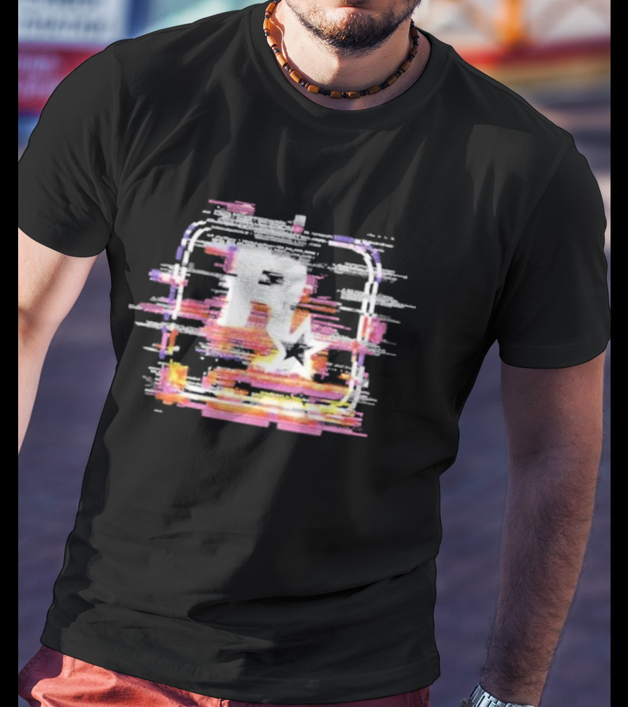 GTA6 Rockstar Glitch R T-Shirt