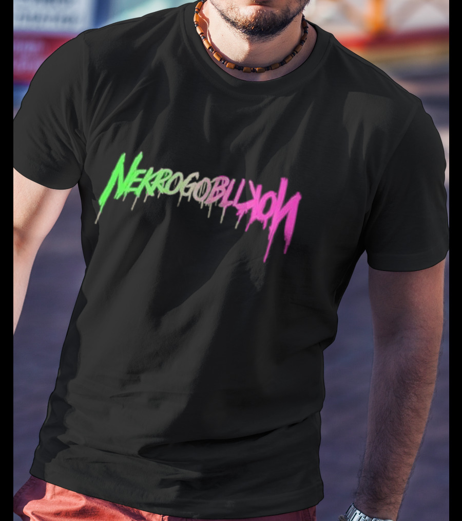Nekrogoblikon Goblin Mode Wicked Ombre Neon Drip T-Shirt