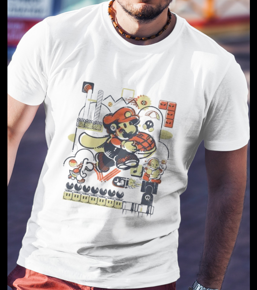 Athletic Acrobatics AGDQ 2025 Mario Retro Adventure Gaming T-Shirt