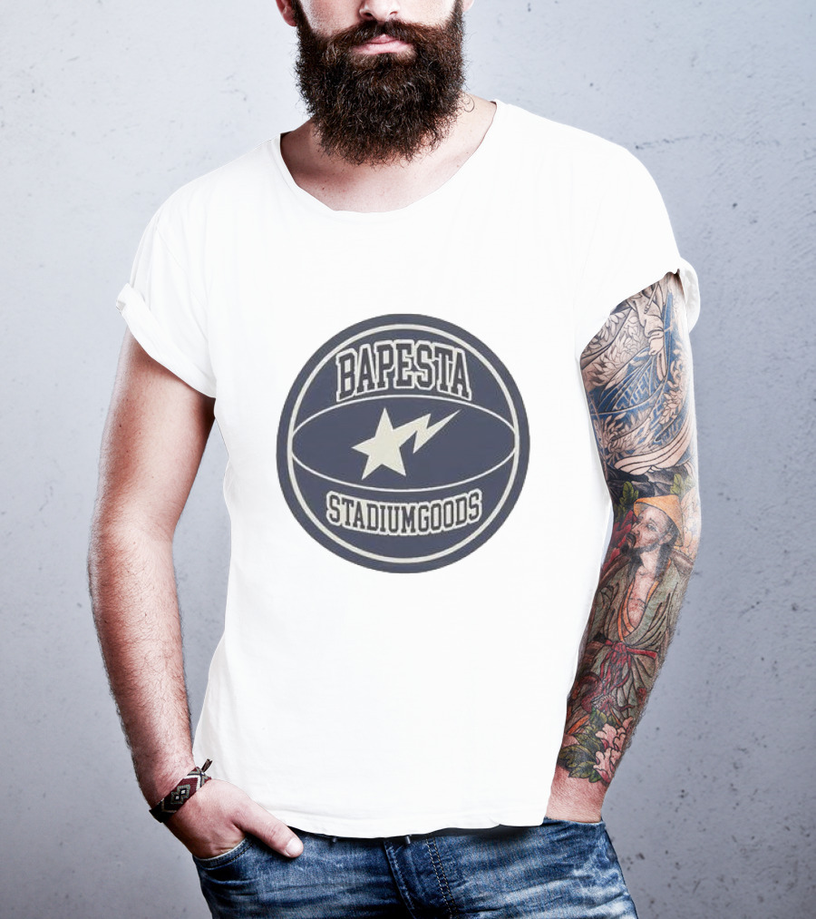 BAPESTA Stadium Goods Basketball Star T-Shirt