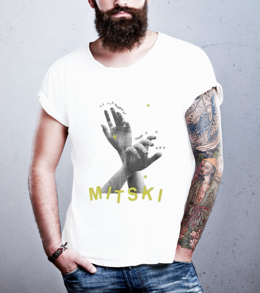 Mitski My Body’s Made Of Crushed Little Stars Hands T-Shirt