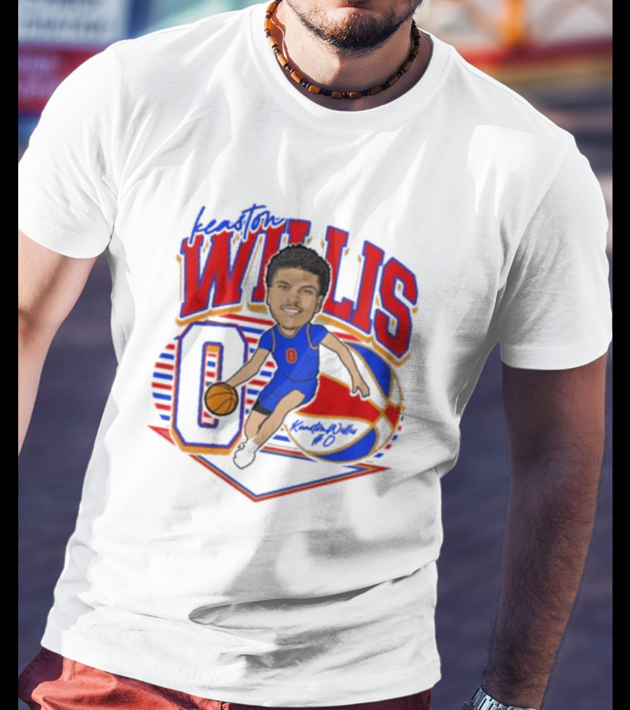 Keaston Willis 0 Basketball Design Tulsa Guard Player T-Shirt