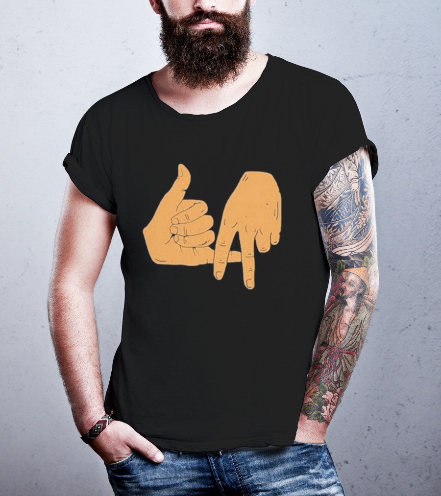 Dirty Coast Los Angeles Hand Gesture T-Shirt