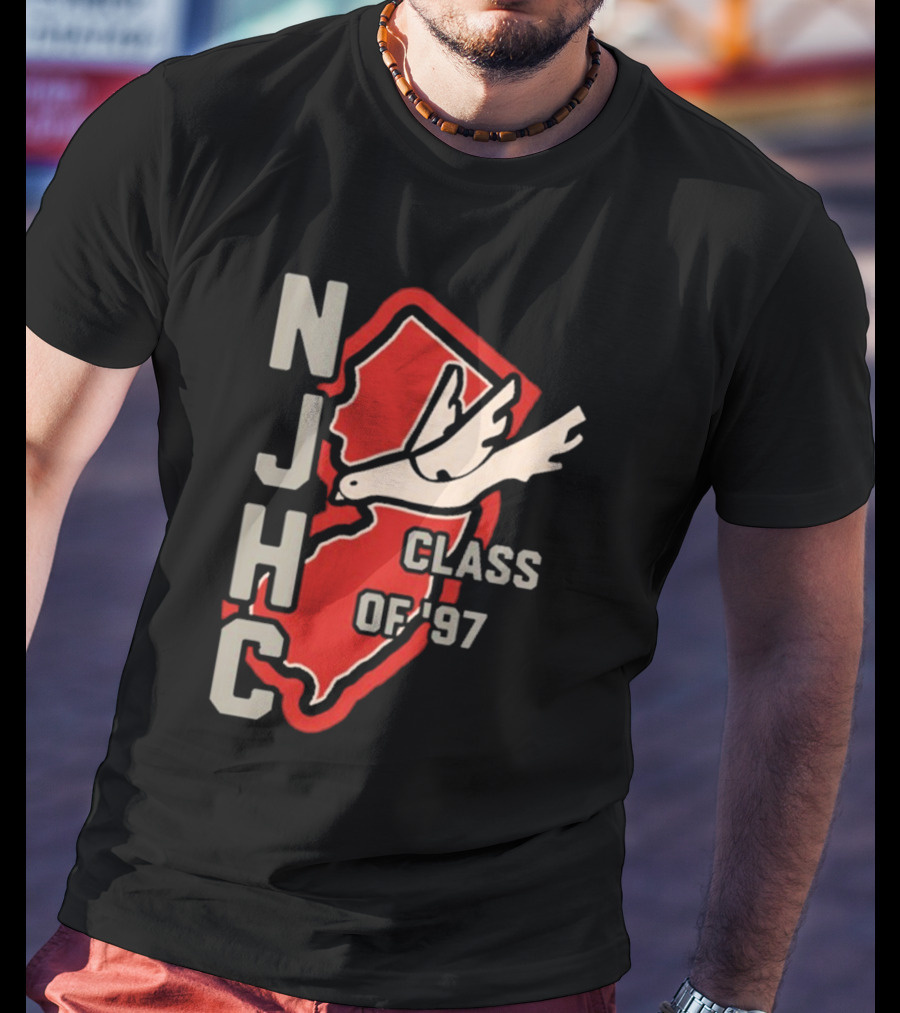 NJHC Class Of ’97 Varsity New Jersey Dove T-Shirt