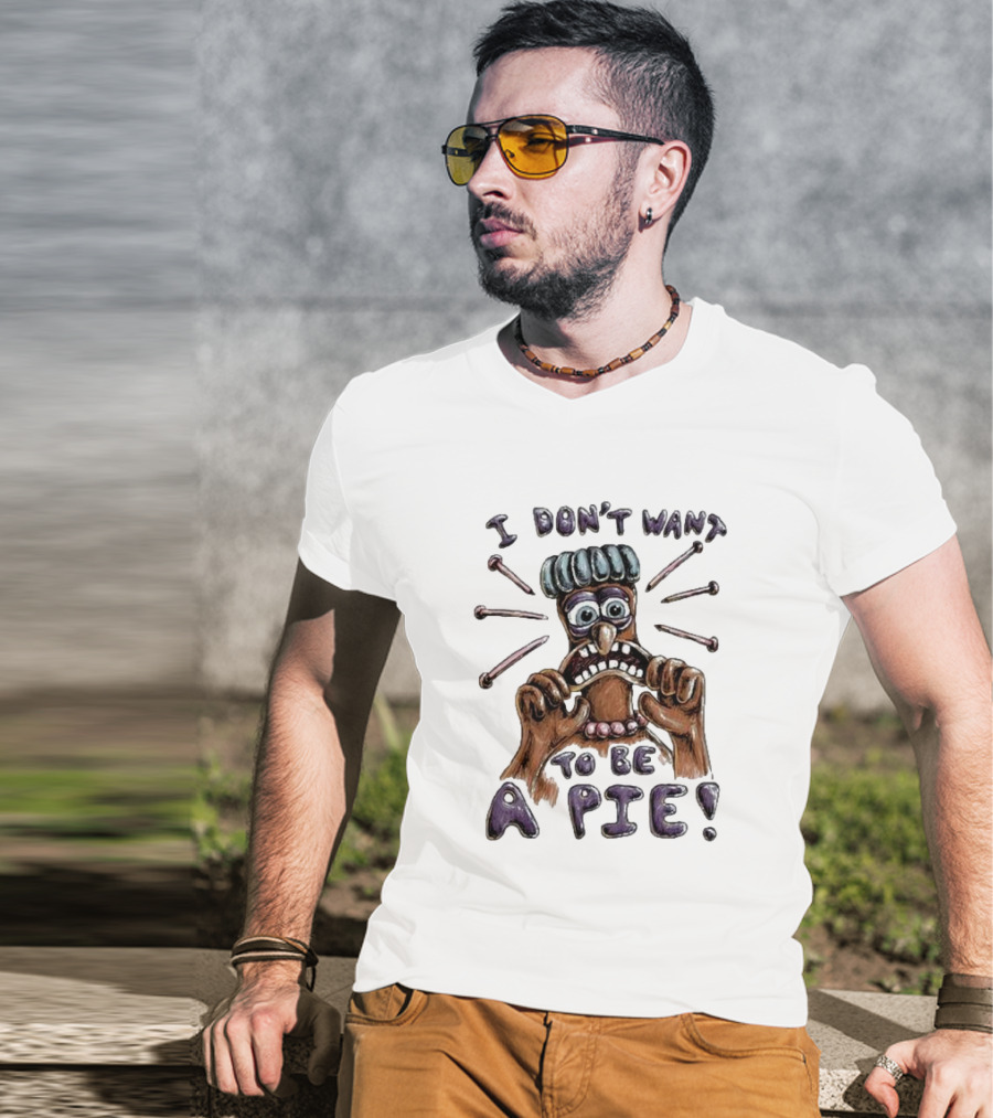 Lonely Kids Club I Don’t Want To Be A Pie Chicken Run T-Shirt