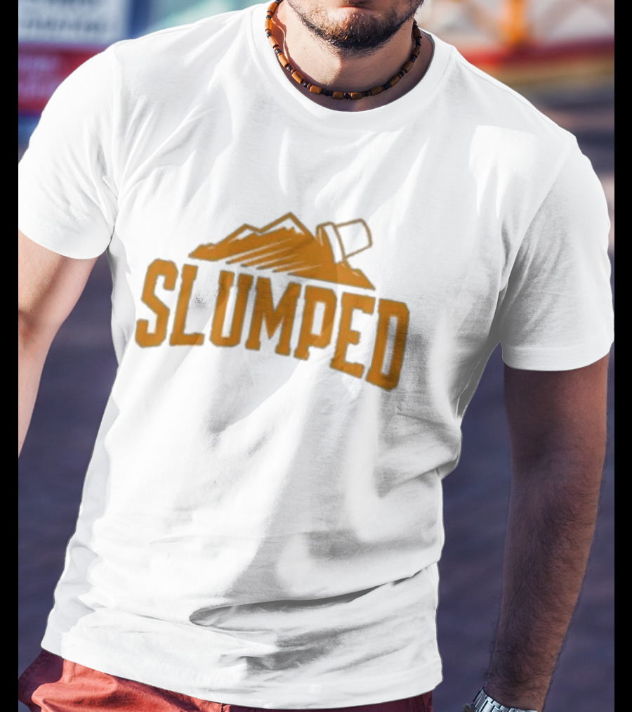 Slumped Gold Mountain Cup T-Shirt