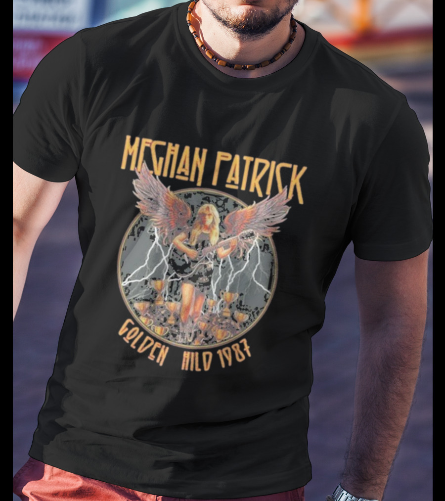 Meghan Patrick Golden Child 1987 Wings Lightning T-Shirt