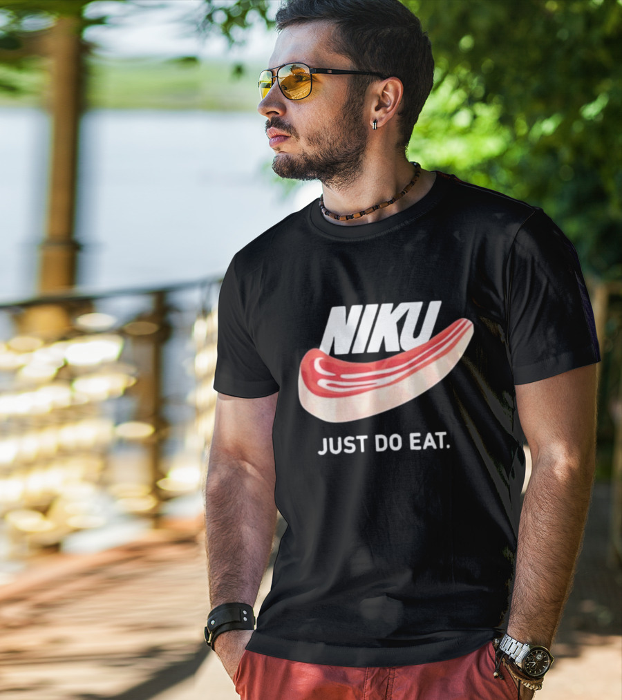 Niku Just Do Eat Steak Slice T-Shirt