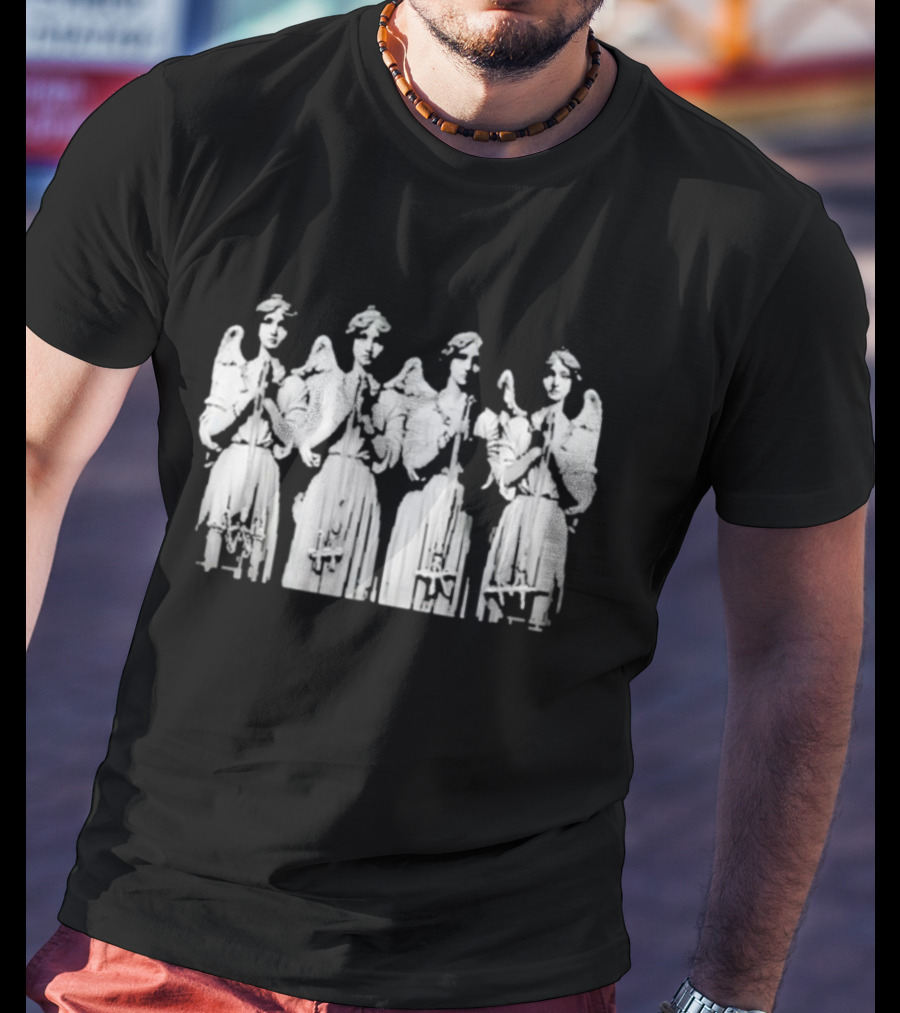 Lil Baby Wham X Who Decides War Four Angelic Statues T-Shirt