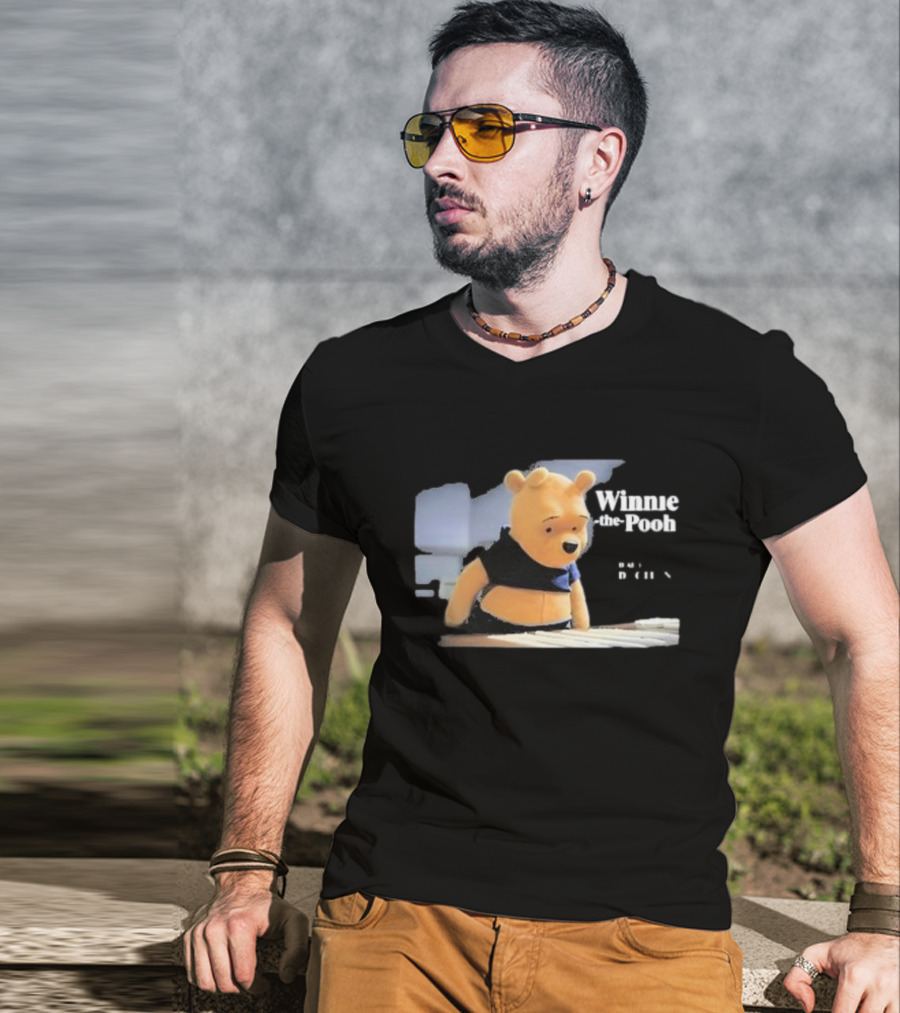 Winnie-the-Pooh Sequel Production Cute Plush Character Fashion T-Shirt