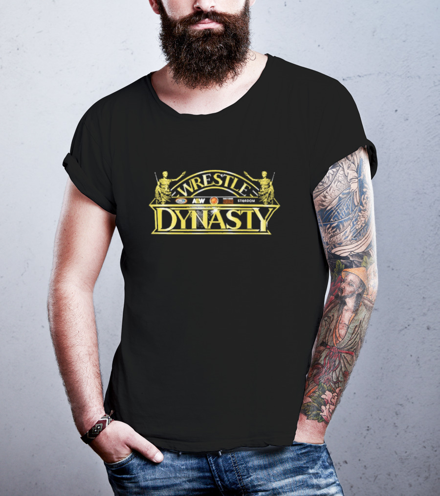 Wrestle Dynasty AEW ROH NJPW STARDOM T-Shirt