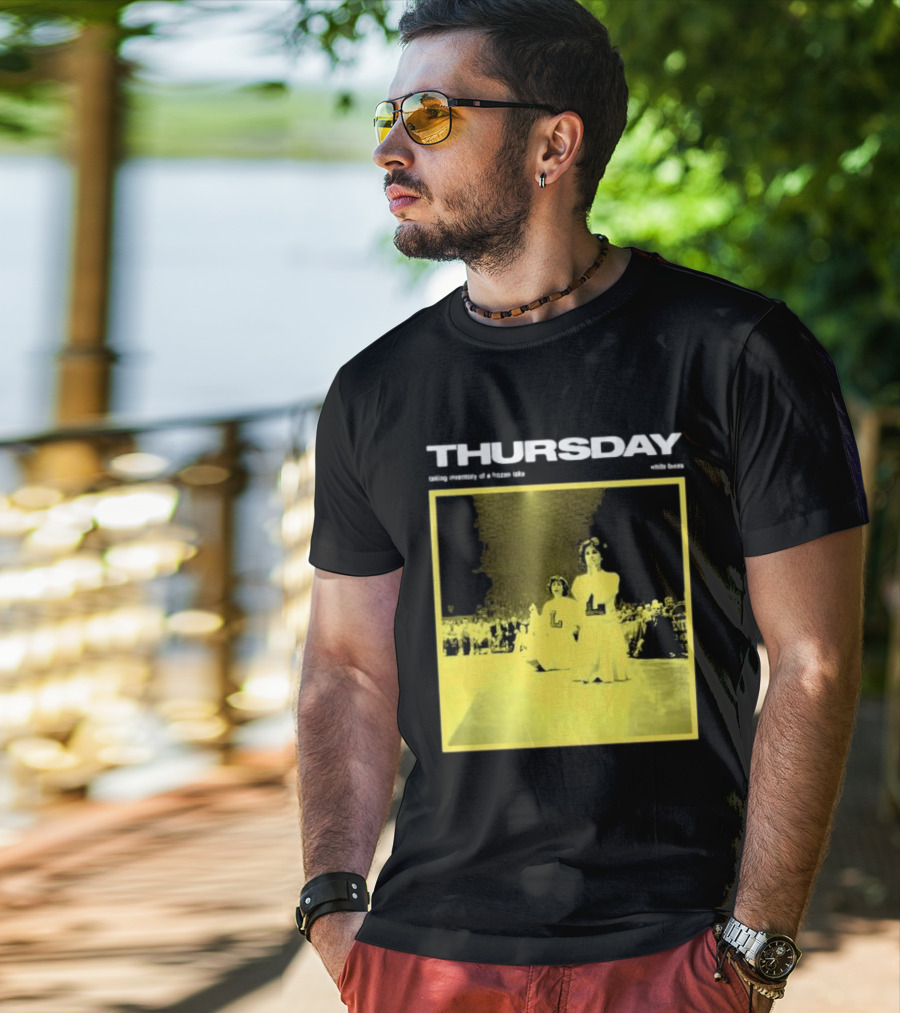 THURSDAY Taking Inventory Of A Frozen Lake Wild Boys T-Shirt