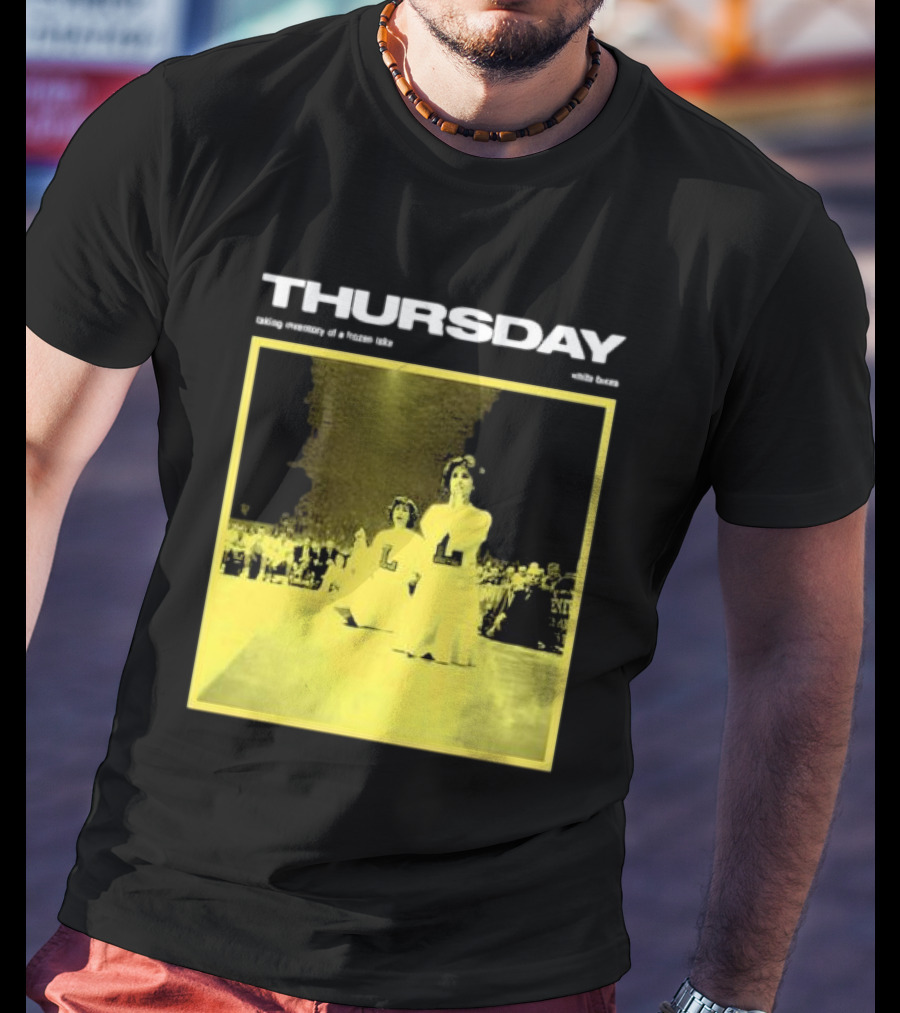 THURSDAY Taking Inventory Of A Frozen Lake Wild Boys T-Shirt