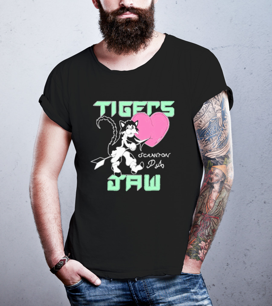 Tigers Jaw Lovecat Scranton PA T-Shirt