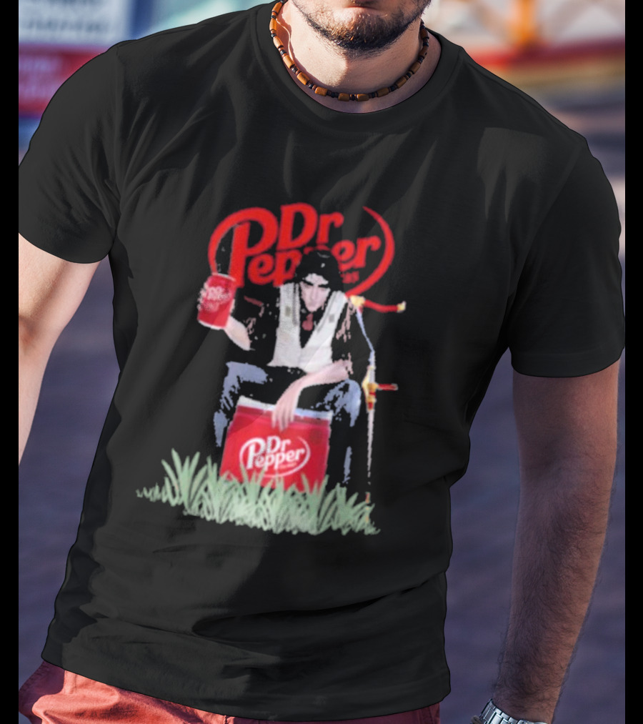 Viktor Season 2 Dr Pepper Warrior Sitting On Dr Pepper Crate T-Shirt