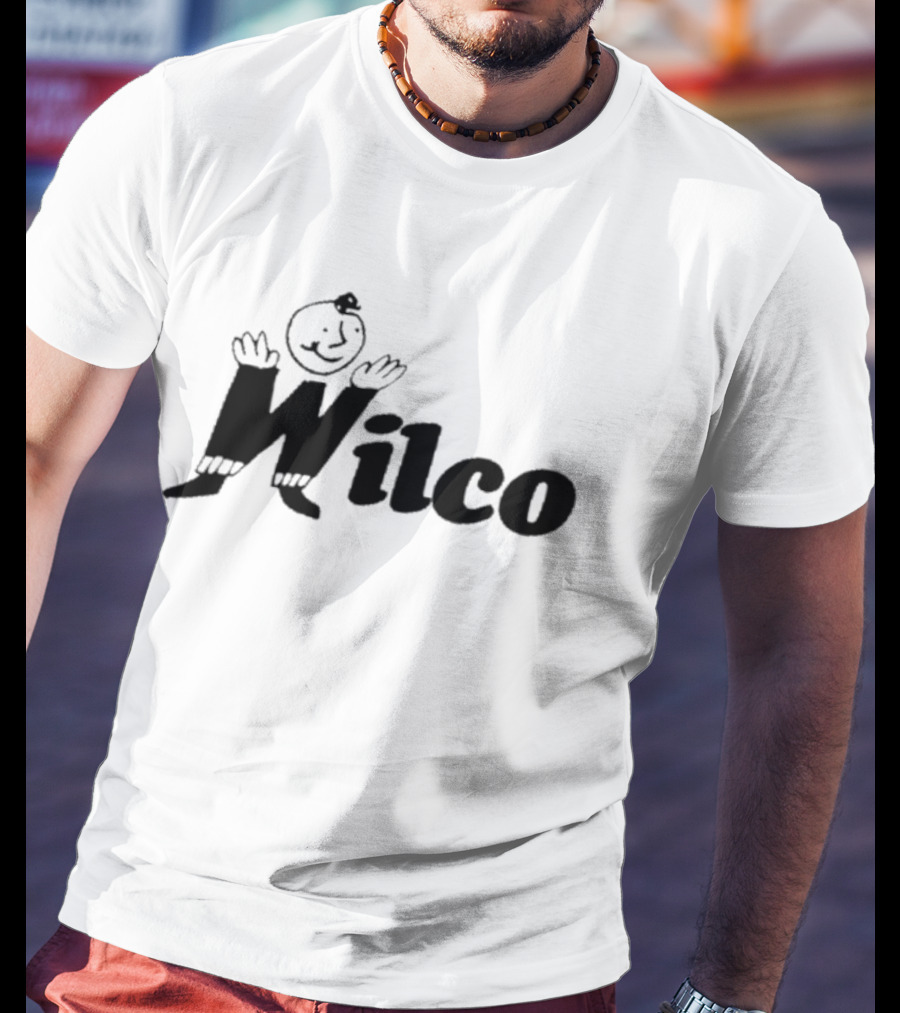 Wilco Iconic Cartoon Logo Wilco Madalyn Stefanak T-Shirt