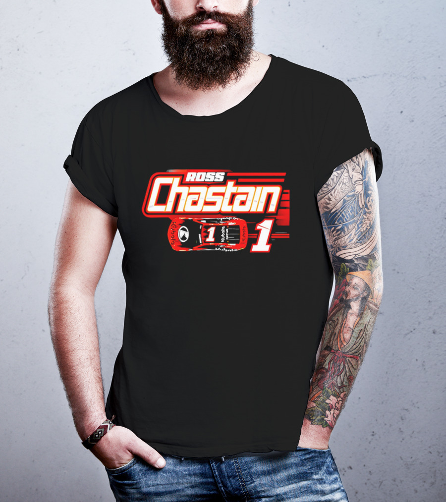 Ross Chastain 1 Racing Car Number One T-Shirt
