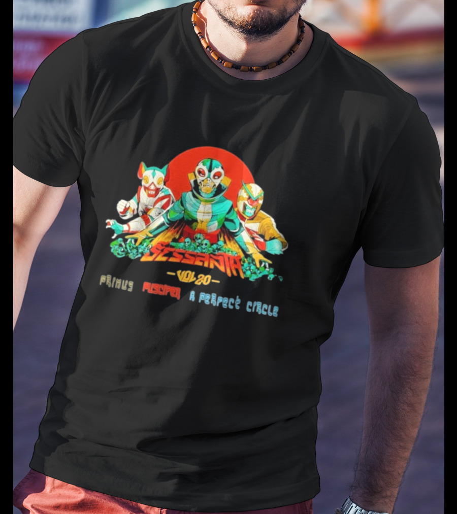 Sessanta Vol 2.0 Primus Puscifer A Perfect Circle May 6 2025 Hollywood FL T-Shirt