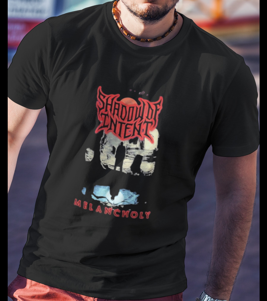 Shadow Of Intent Melancholy Skull Art T-Shirt