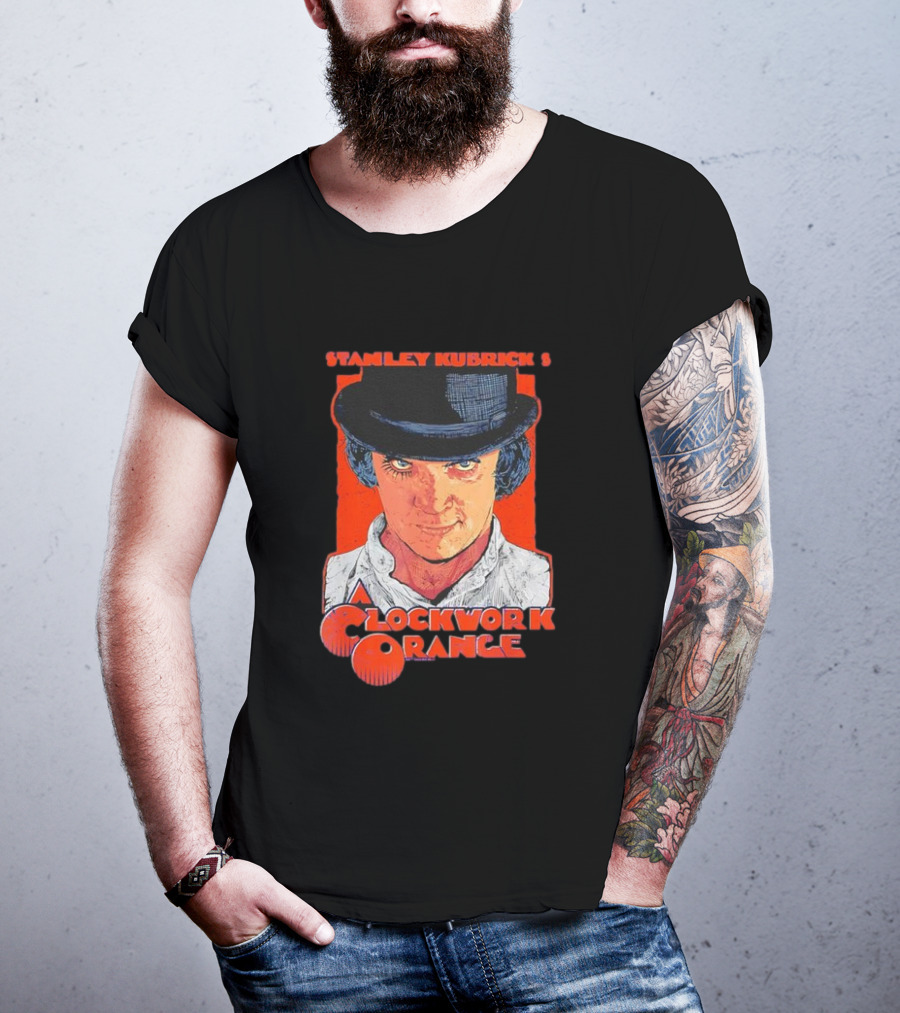 Stanley Kubrick’s Work Orange Vintage Style T-Shirt
