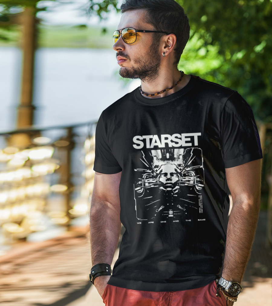 Starset We Are One And The Same Futuristic Cybernetic Artwork T-Shirt