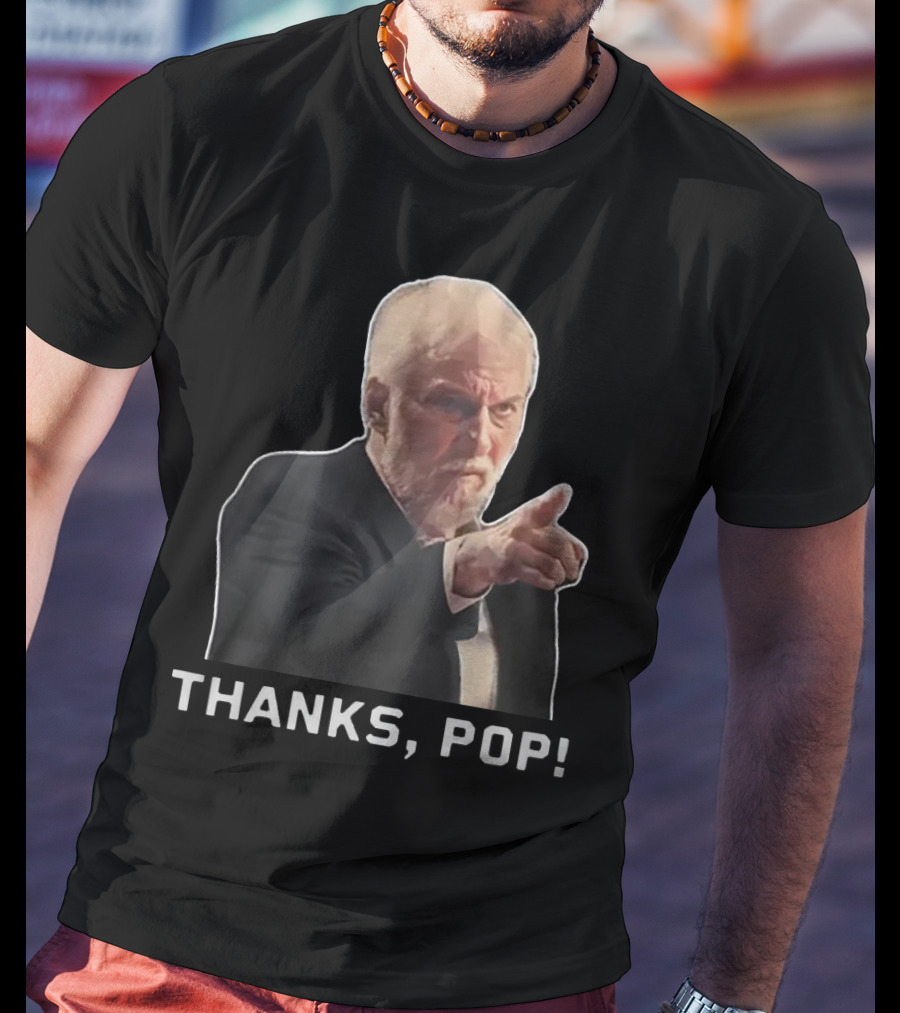 Steve Kerr Gregg Popovich Thanks Pop Pointing Gesture T-Shirt
