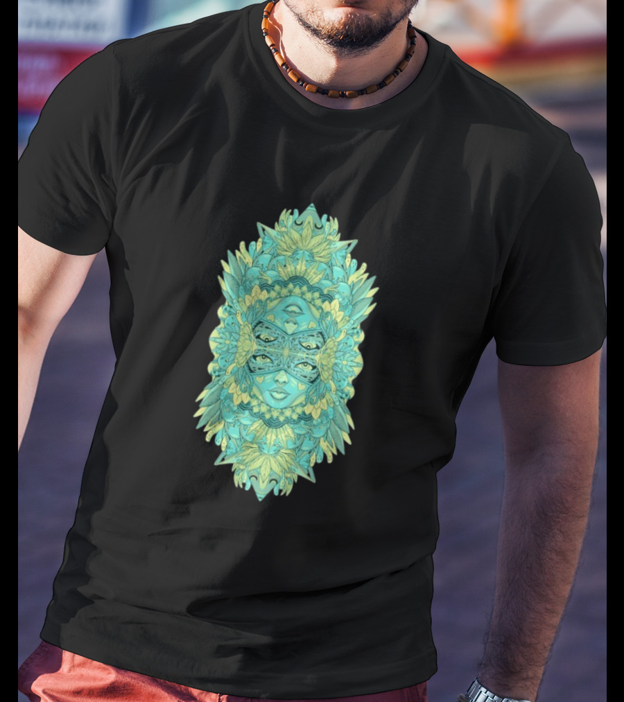 Ten Hundred Reflect Kaleidoscopic Faces Symmetrical Nature T-Shirt