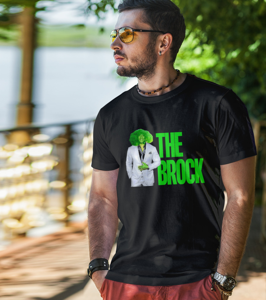 The Brock Broccoli Green Suit Parody T-Shirt