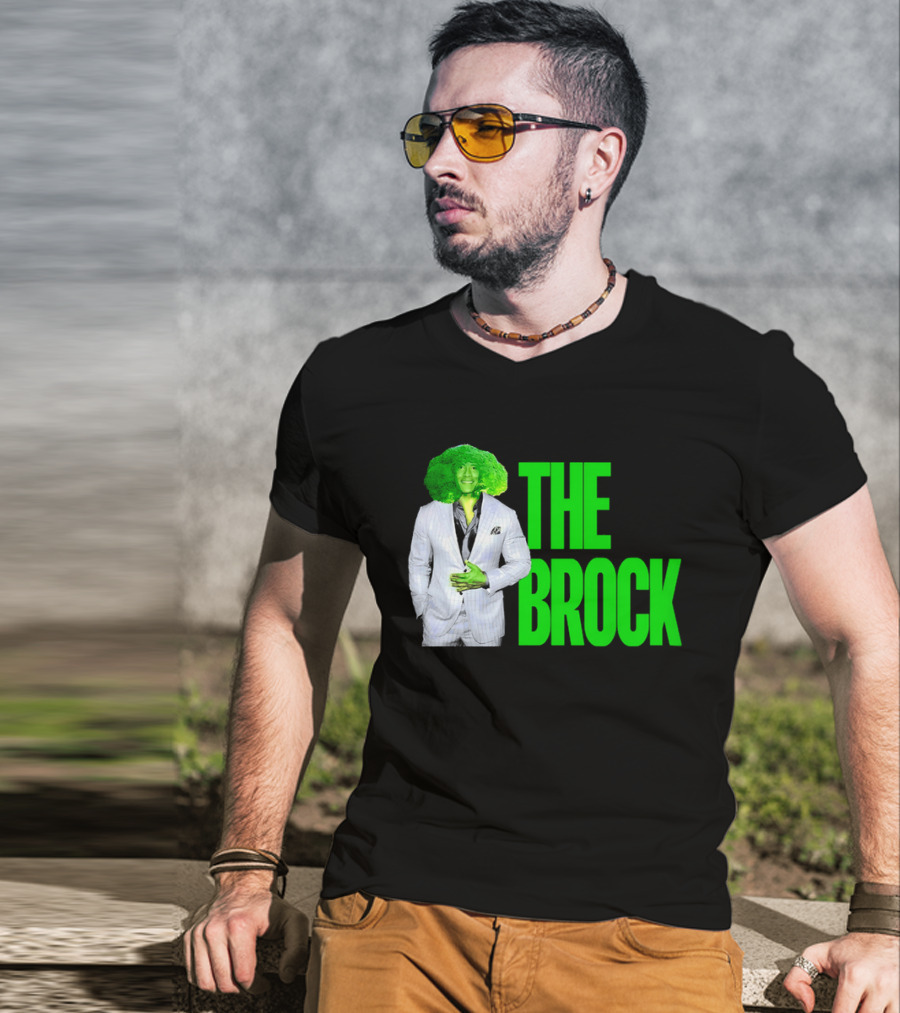 The Brock Broccoli Green Suit Parody T-Shirt