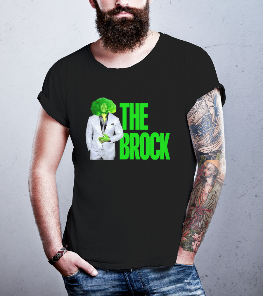 The Brock Broccoli Green Suit Parody T-Shirt