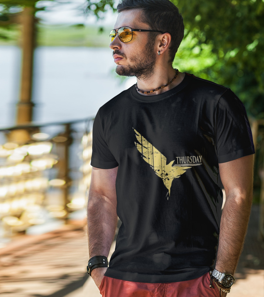 Thursday Superdove Bird Icon With Text T-Shirt