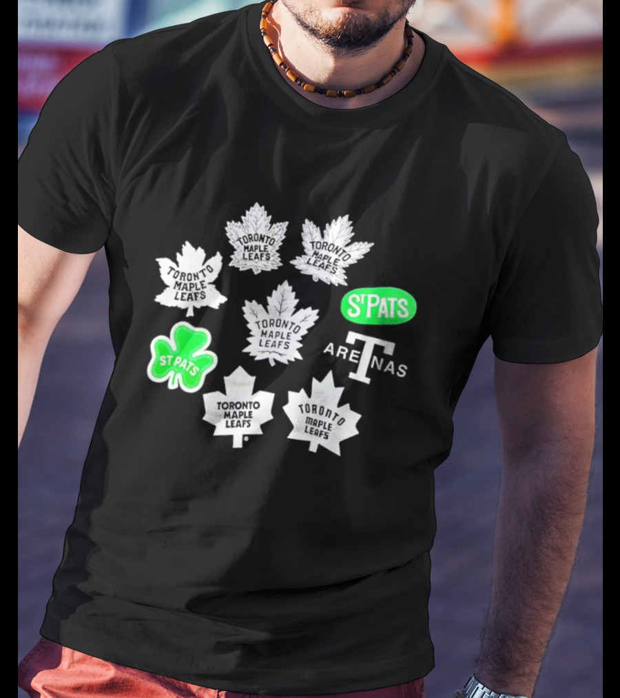 St Pats Arenas Toronto Maple Leafs Shamrock Classic T-Shirt