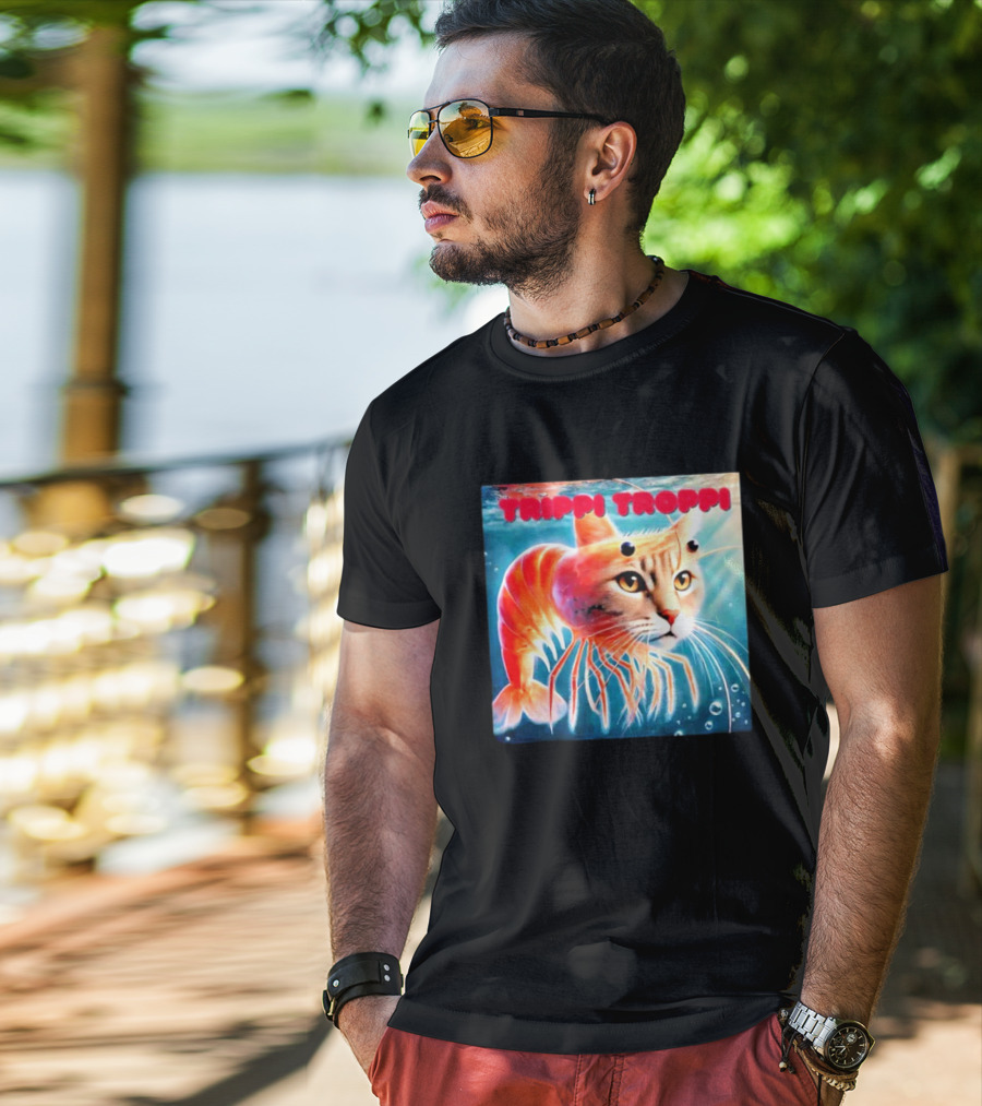 Trippi Troppi Cat Shrimp Hybrid T-Shirt