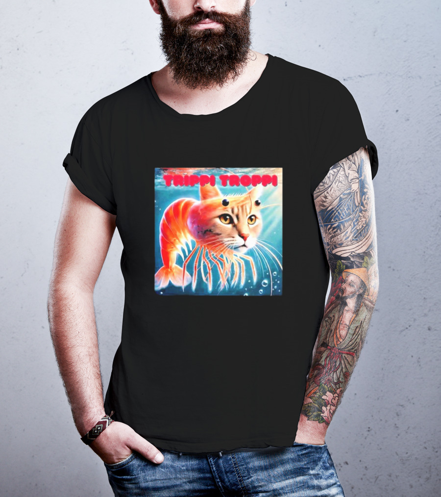 Trippi Troppi Cat Shrimp Hybrid T-Shirt
