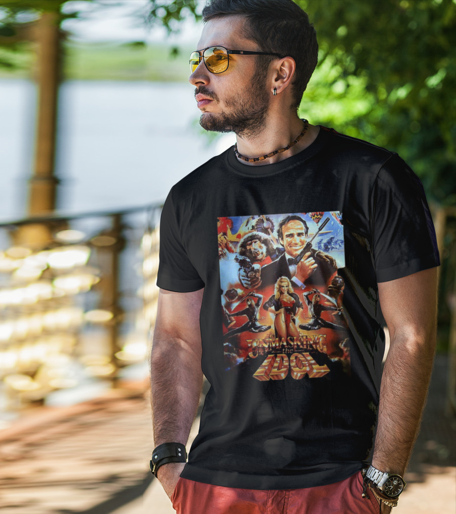 Unmasking The Idol Movie With Spy And Ninja Imagery T-Shirt