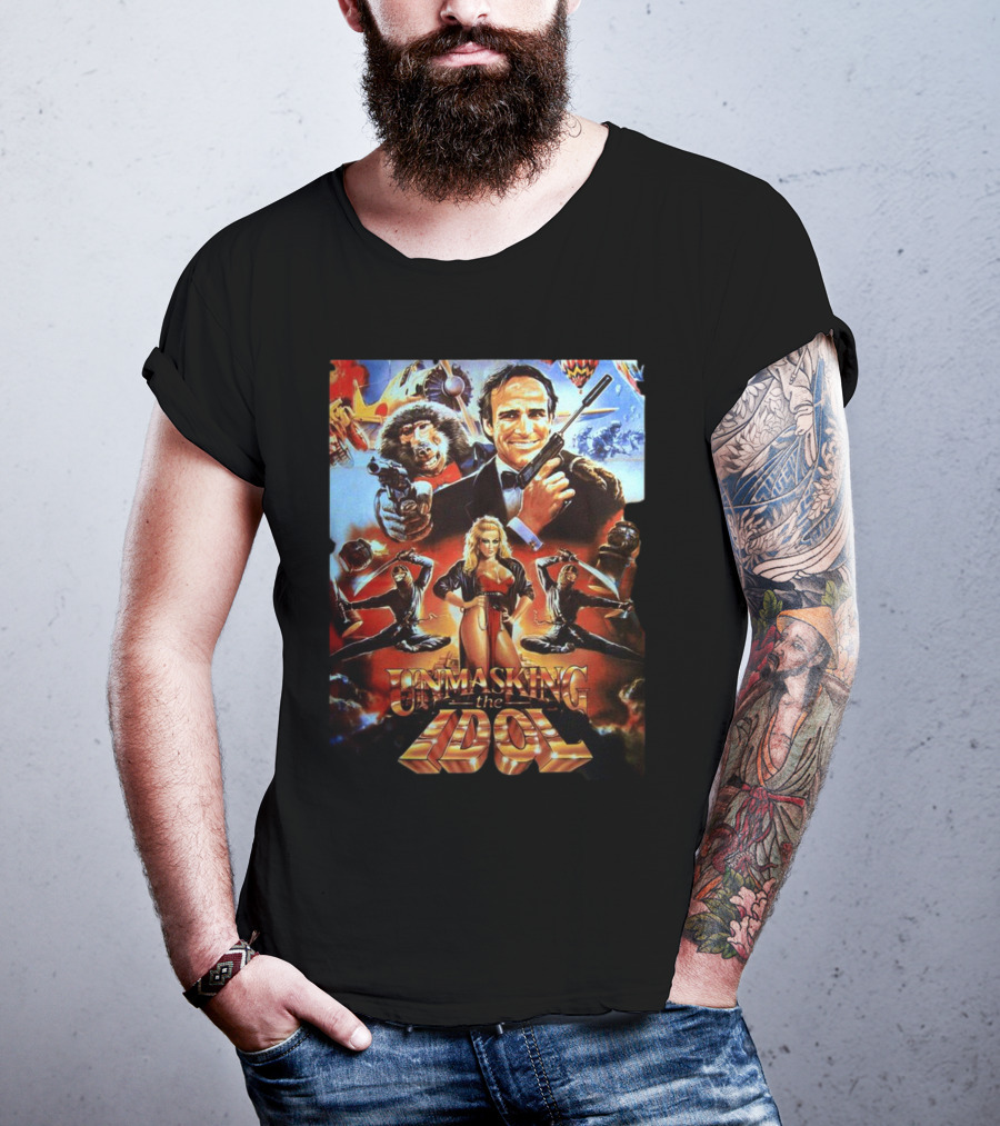 Unmasking The Idol Movie With Spy And Ninja Imagery T-Shirt