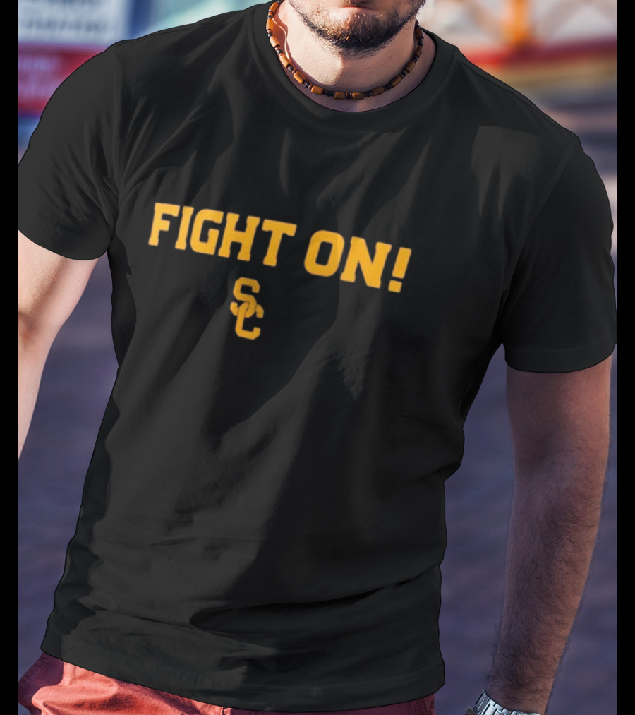 FIGHT ON SC USC Trojans T-Shirt