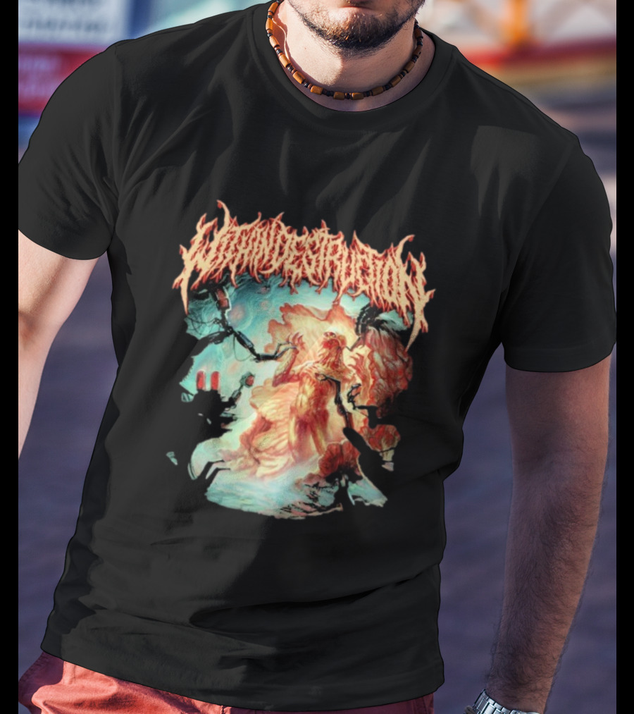 Within Destruction Rebirth Cybernetic Creature Transformation T-Shirt