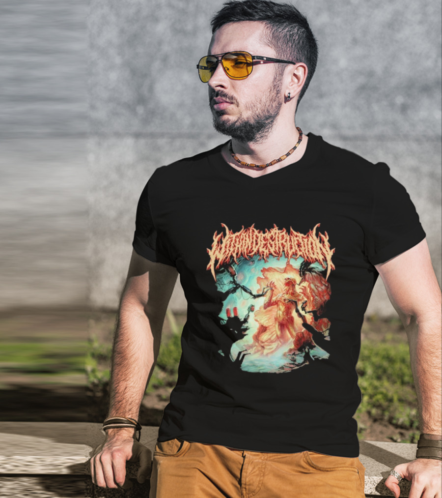 Within Destruction Rebirth Cybernetic Creature Transformation T-Shirt