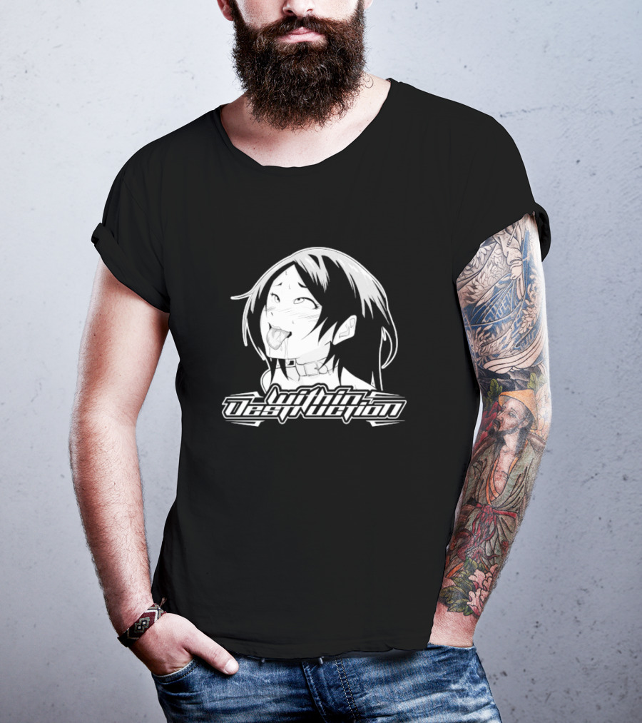 Within Destruction Dabihotion Slampai Anime Girl Graphic T-Shirt