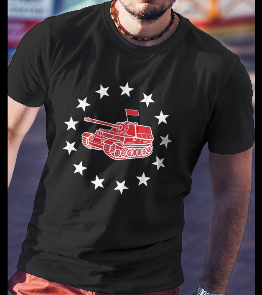 Tank For Flagg 2025 Red Tank And Stars T-Shirt