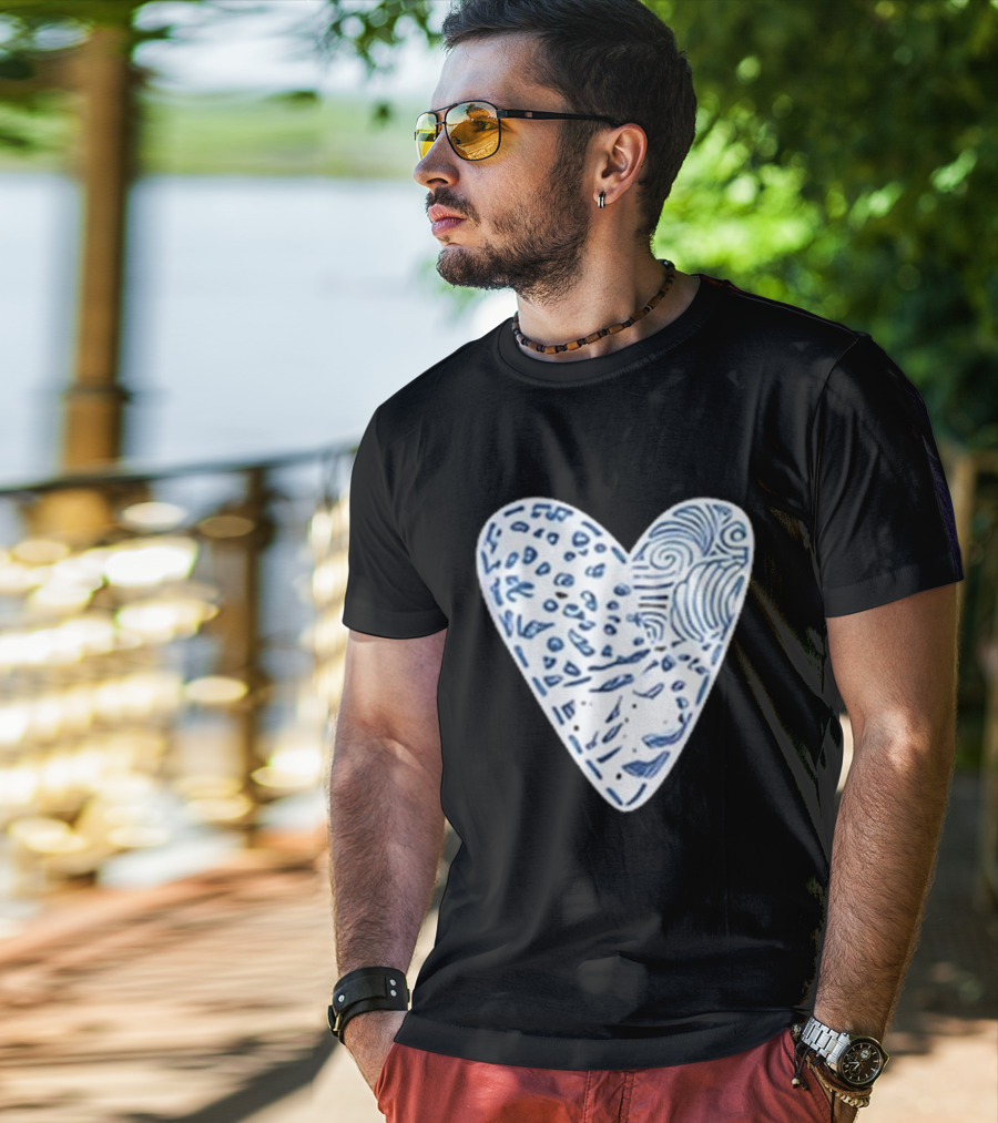 Surf Sisters Dark Heart T-Shirt