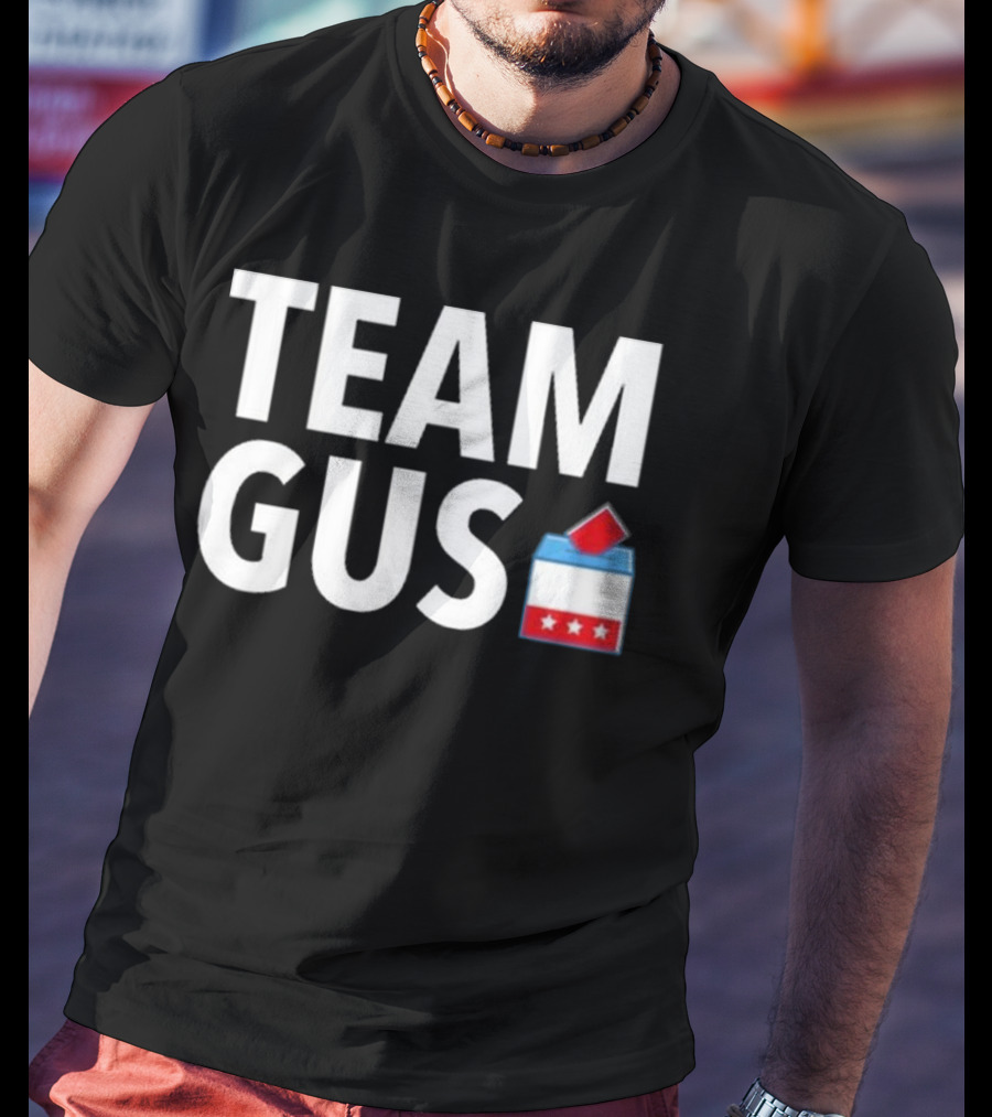 Team Gus Voting Box Stars T-Shirt