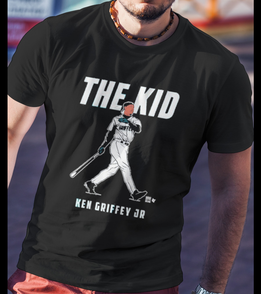 The Kid Ken Griffey Jr. Iconic Baseball Legend Seattle Mariners T-Shirt