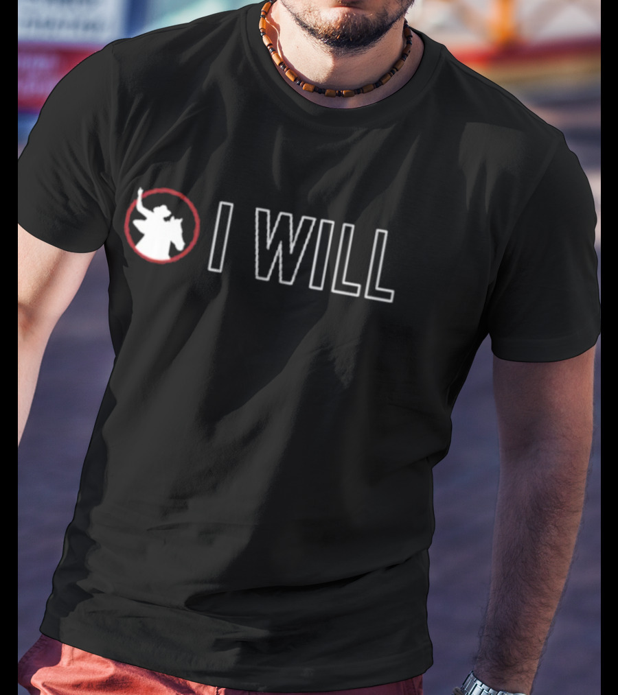The Matador Club I Will Bullfighter Silhouette T-Shirt