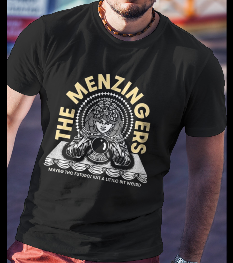 The Menzingers Maybe The Future's Just A Little Bit Weird Fortune Teller Crystal Ball T-Shirt