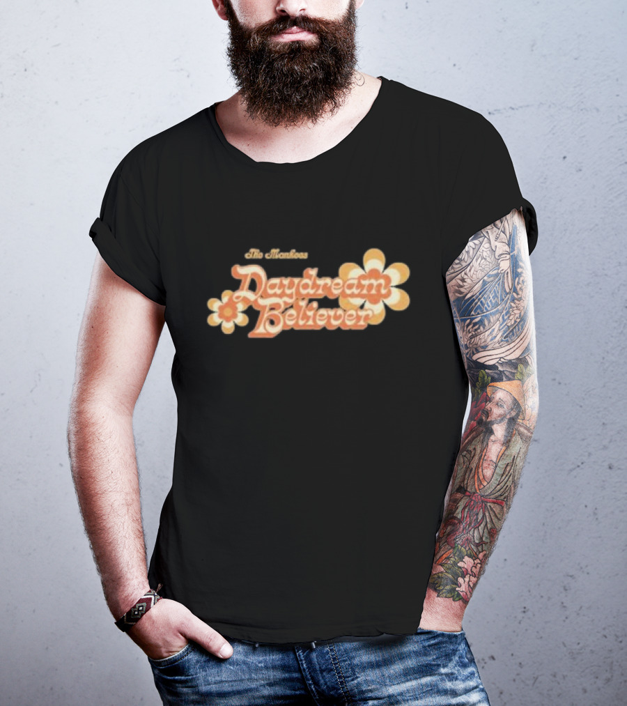 The Monkees Daydream Believer Retro Flower Theme T-Shirt