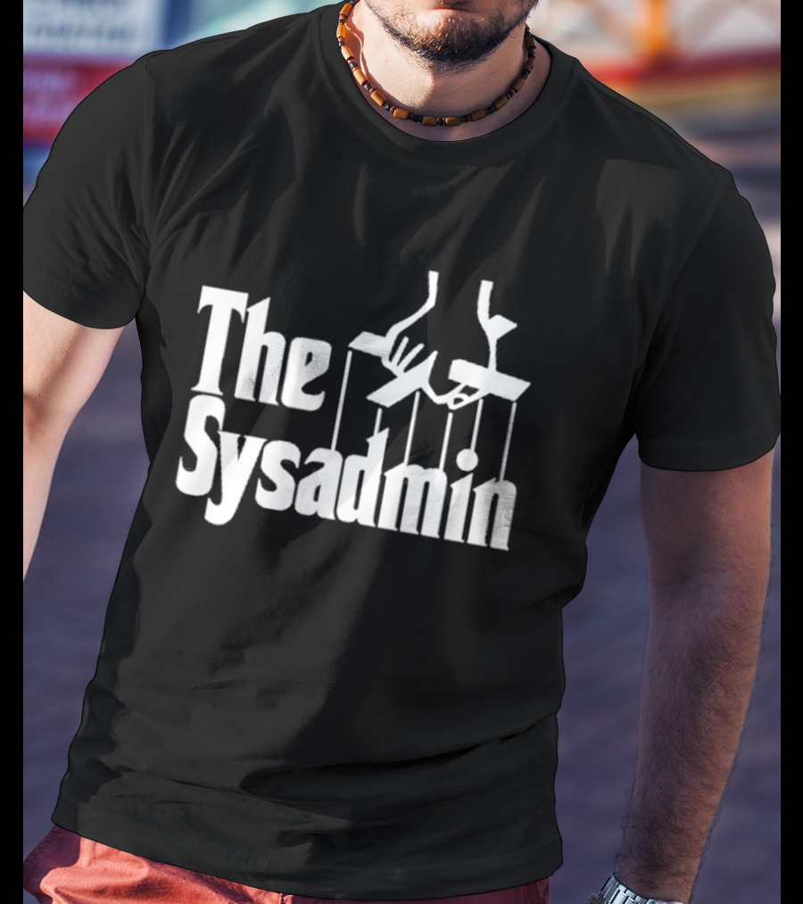 The Sysadmin Puppet Strings Power Reference T-Shirt