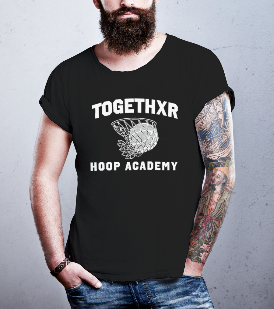 Togethxr Hoop Academy Basketball Net And Ball T-Shirt