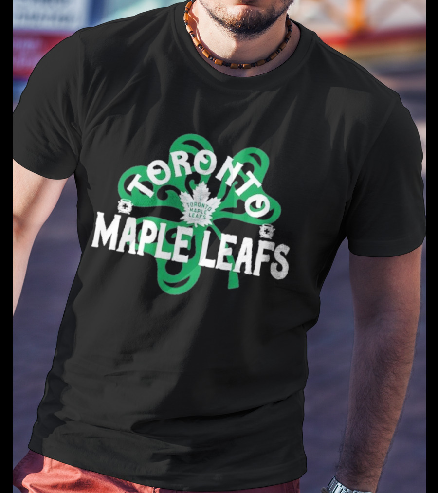 Toronto Maple Leafs St. Patrick’s Day Shamrock Richmond T-Shirt